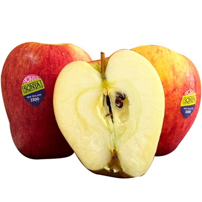 广州江南批发直发【顺丰】新西兰索尼娅苹果SONYA新鲜12颗礼盒装