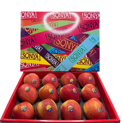 广州江南批发直发【顺丰】新西兰索尼娅苹果SONYA新鲜12颗礼盒装