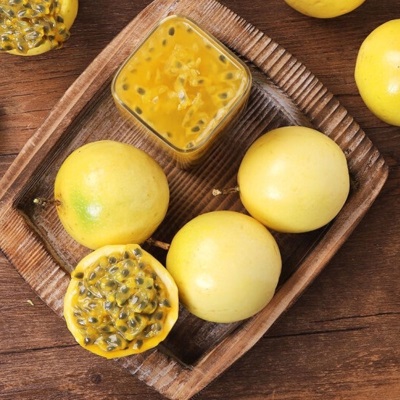 黄金百香果广西钦蜜9号当季水果鸡蛋果番西莲5斤一件代发甜酸多汁