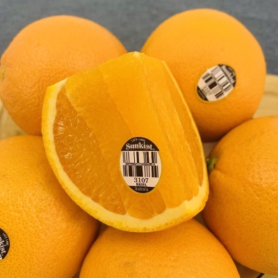 广州江南直发【顺丰进口新奇士3107黑标脐橙Sunkist甜橙鲜果多汁