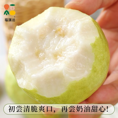 广西番石榴白心芭乐冰淇淋口感当季新鲜水果应季软糯脆甜整箱包