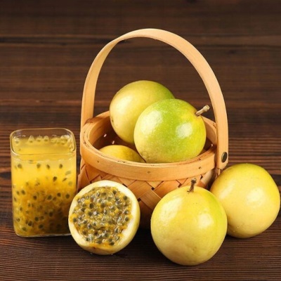 黄金百香果钦蜜9号西番莲纯甜孕妇水果现摘新鲜广西批发