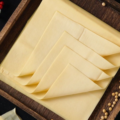 榆树干豆腐 东北特产超薄千张干豆腐皮非转基因卤水手工干豆付