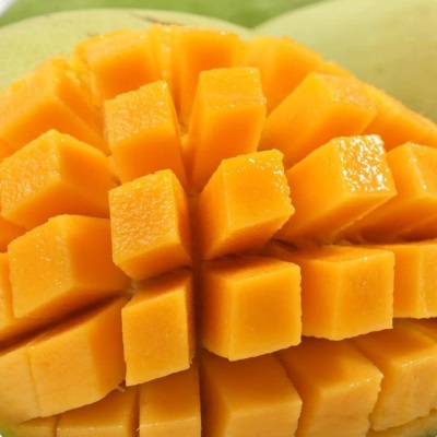 越南品种大青芒果新鲜当季现摘特大整箱青皮水果芒果仓库直发