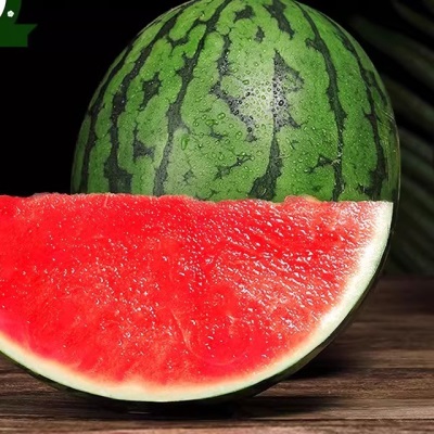 冰糖麒麟西瓜当季新鲜超甜现摘皮薄无籽有籽整箱水果