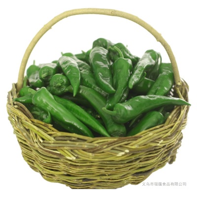 新鲜辣椒辣妹子剁椒超辣特辣薄皮辣椒笨辣椒青椒蔬菜非常辣