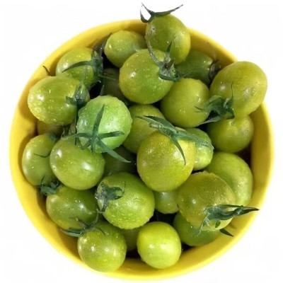 正宗青甜2号小番茄新鲜绿色圣女果现摘现发超甜小西红柿京东代发