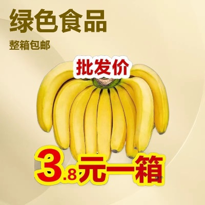 香蕉批发薄皮新鲜整箱当季包邮香蕉新鲜水果