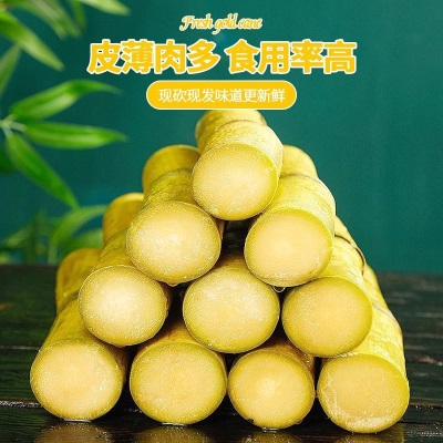现砍云南黄皮甘蔗脆甜新鲜水果5斤甜杆甘蔗孕妇多汁整箱包邮批发1