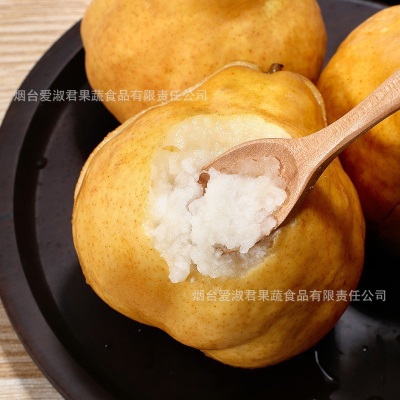 中华丑梨软糯香甜烟台太婆丑梨蜜梨吃的新鲜水果5斤包邮一件代发