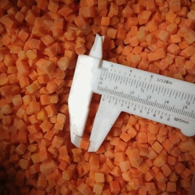 大宗批发 冷冻胡萝卜丁 速冻胡萝卜片天然蔬菜袋装