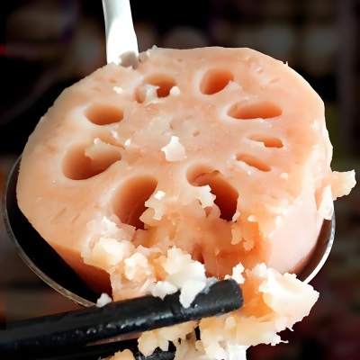 湖北粉藕新鲜莲藕洪湖藕九孔糯米藕煲汤粉藕现挖莲藕批发