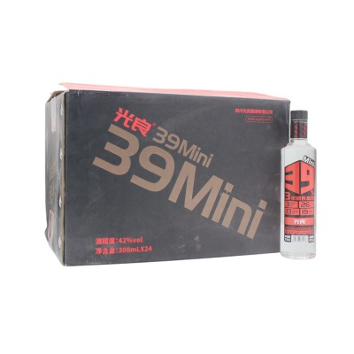 光良酒光良39 42度浓香型500ml*6/12瓶整箱包邮装