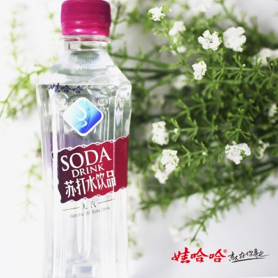 娃哈哈苏打水350ml*24瓶整箱无汽饮用水微甜味弱碱性官方旗舰店