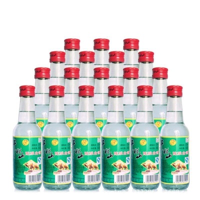 北京二锅头牛栏山42度陈酿265ml*20瓶半斤装整箱浓香型白酒包邮