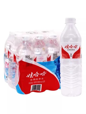 娃哈哈纯净水5L大桶 5.5L/4.5L*4大瓶装整件家庭泡茶煲汤饮用水