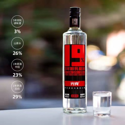 光良 度浓香型白酒*瓶整箱装包邮