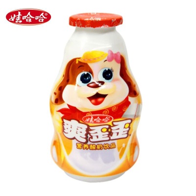 娃哈哈爽歪歪酸奶饮品200g*24瓶整箱装益生菌发酵