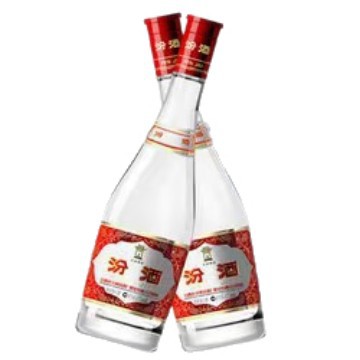 山西杏.花村红盖玻汾42度清香型白酒475ml*12瓶整箱批发-泡沫箱