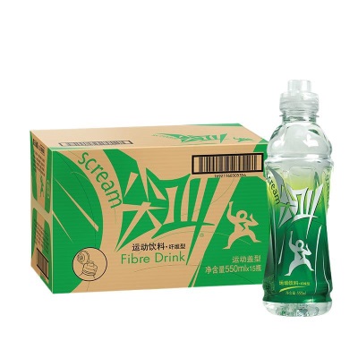 农夫山泉尖叫550ml*15瓶整箱纤维型多肽型柠檬运动饮料补充电解质