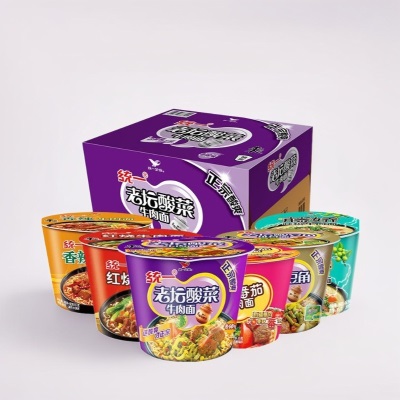 【包邮】统一来一桶装方便面泡面宿舍零食夜宵美食方便速食批发