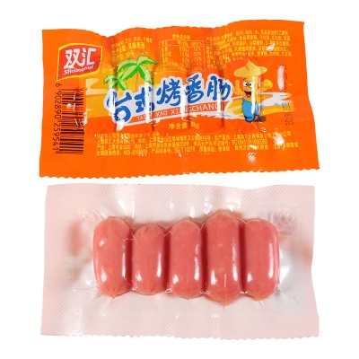 双汇台式烤香肠38g*60袋整箱装 香辣味即食烤肠火腿肠整箱