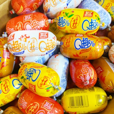 【日期新鲜】双汇Q趣肠70g玉米蘑菇孜然香辣味即食小香肠零食食品