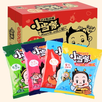 小当家干脆面香辣蟹味零食方便面20g/包儿时怀旧小吃休闲食品批发