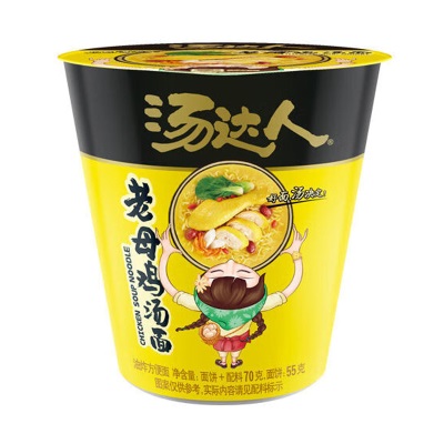 统一汤达人杯面方便面日式酸辣豚骨海鲜拉面老母鸡汤泡面免煮速食