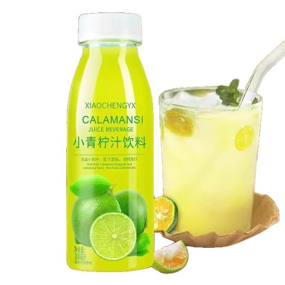 小青柠汁300ml瓶装便携柠檬水柠檬果味青柠冰饮解暑解渴夏日饮品