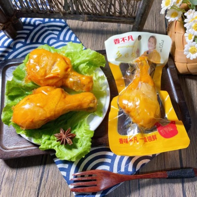 正宗乡巴佬鸡腿卤味温州风味鸡肉零食小吃真空包装熟食开袋即食