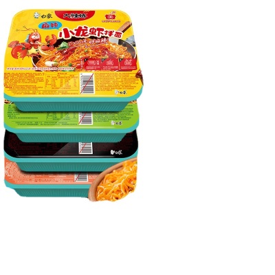 白象大辣娇拌面8种口味小龙虾泡面速食盒装夜宵即面条小龙虾拌面