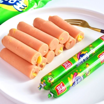 双汇润口香甜王240g袋装玉米肠火腿肠即食香肠休闲零食小吃泡面肠