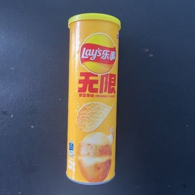 104g罐装乐事薯片休闲膨化食品超市批发学生小吃娃娃机零食
