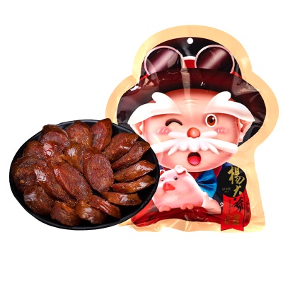 杨大爷川味腊肠500g四川特产麻辣烤肠广式味香肠烟熏农家自制腊肉