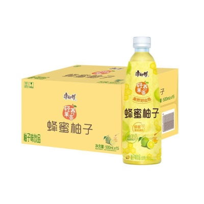 包邮康师傅冰红茶500ml*15瓶茉莉蜜茶绿茶清茶酸梅汤冰糖雪梨雷惠