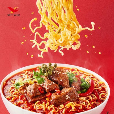清真统一巧面馆方便面袋装老坛酸菜麻辣笋子酸豆角牛肉面泡面商用