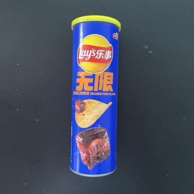 乐事薯片104g桶装多口味组合休闲膨化食品超市批发学生小吃零食
