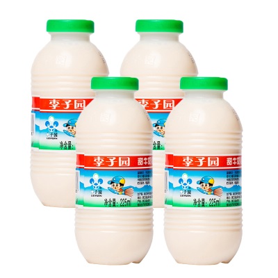 李子园甜牛奶乳饮料日期新鲜原味草莓饮料大瓶整箱批发便携225ml