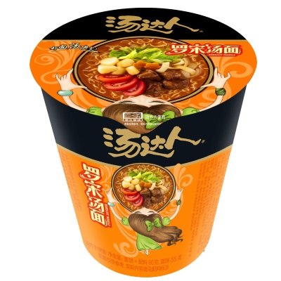 统一汤达人杯面方便面日式酸辣豚骨海鲜拉面老母鸡汤泡面免煮速食