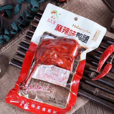 盐焗大鸭腿卤味五香鸡腿肉熟食即食零食小吃休闲鸭肉食品卤菜香辣