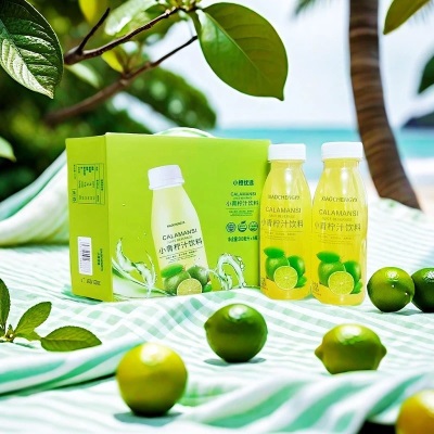 小青柠汁300ml瓶装便携柠檬水柠檬果味青柠冰饮解暑解渴夏日饮品