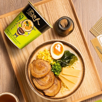 统一汤达人方便面日式豚骨拉面酸辣罗宋汤速食泡面夜宵推荐