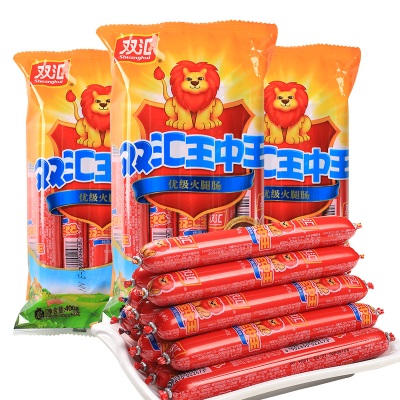 批发双汇王中王火腿肠香肠 零食小吃袋装泡面搭档火腿肠烧烤火腿