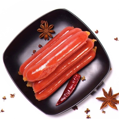 台湾热狗烤肠50根早餐香肠原味手抓饼冰冻肉肠烧烤肠烤肠包邮