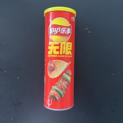 104g罐装乐事薯片休闲膨化食品超市批发学生小吃娃娃机零食