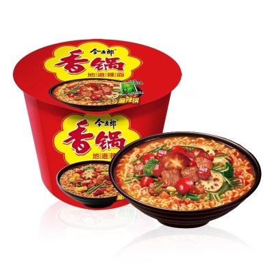 康师傅方便面BIG大食桶装红烧香辣藤椒牛肉面大桶面 泡面速食汤面