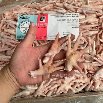 巴西15克鸡爪 24斤/件 烧烤小鸡爪食材 冷冻小凤爪