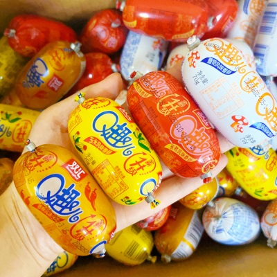 【日期新鲜】双汇Q趣肠70g玉米蘑菇孜然香辣味即食小香肠零食食品