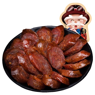杨大爷川味腊肠500g四川特产麻辣烤肠广式味香肠烟熏农家自制腊肉